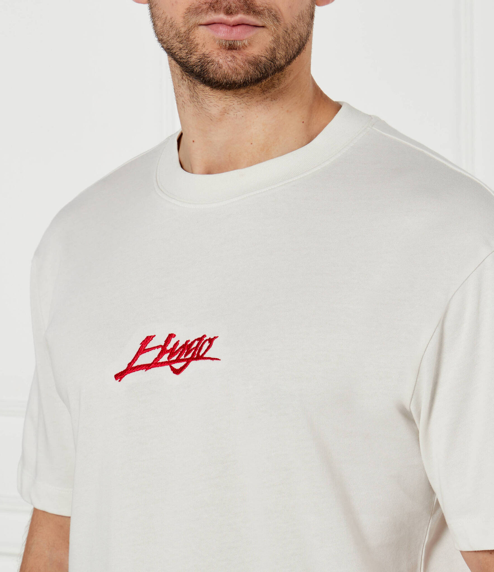 Футболка Dlogotee HUGO - экрю(50527926)