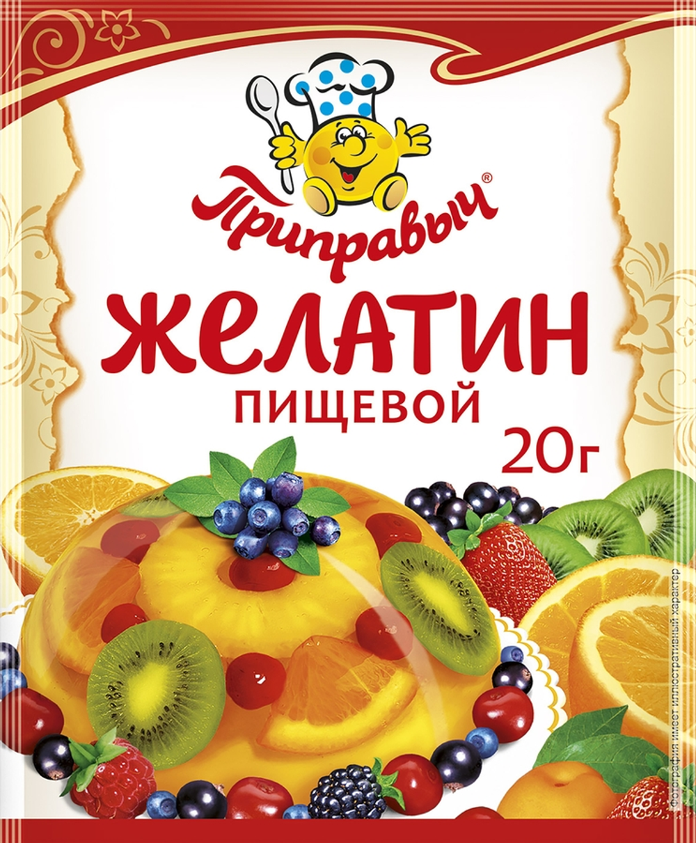 Желатин пищевой Приправыч, 20 гр