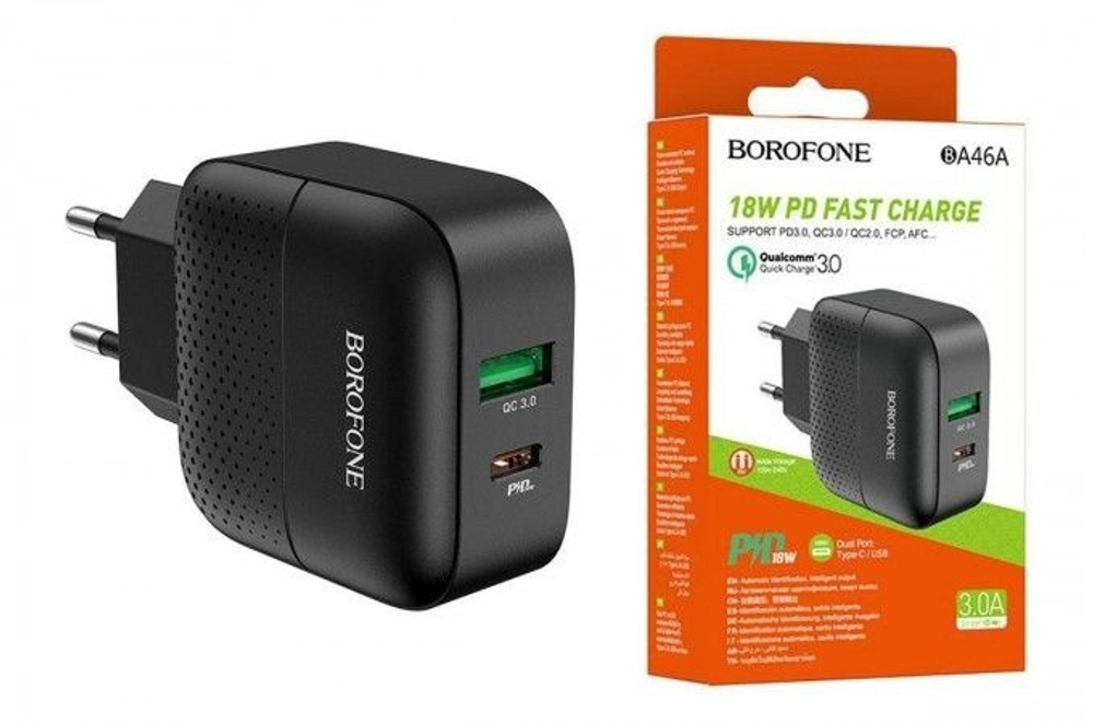 Зарядное устройство BA46A Premium PD + QC3.0