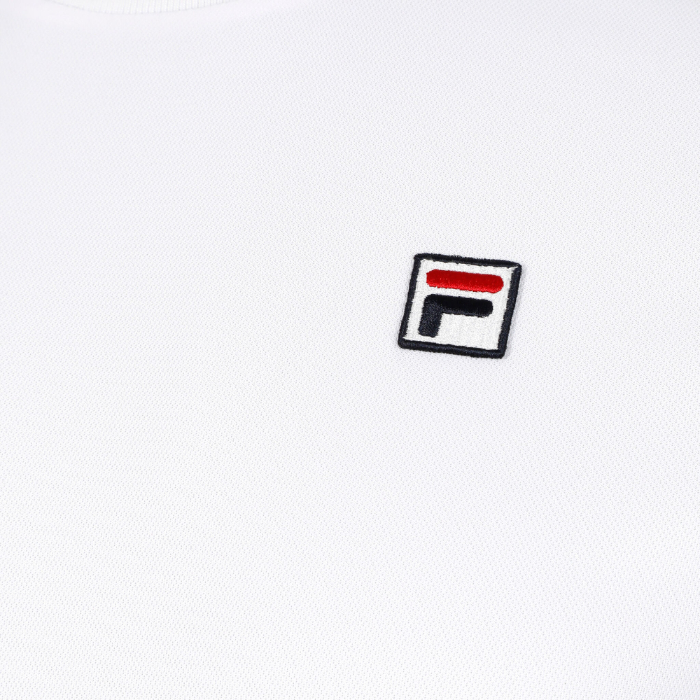 Мужское теннисное поло Fila Marlon T-Shirt Men - White, Multicoloured