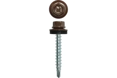 Саморез кровельный Daxmer 4,8х35 RAL 8017