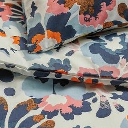 Комплект постельного белья IKEA HONSGULLORT (ХОНСГУЛЛОРТ), Двуспальный, Разноцветный, 240x220, 50x80 см