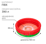 Бассейн надувной Bestway Sweet Strawberry, 168×168×38 см