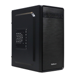 Корпус ТЕСЛА (TESLA) 1708BM, Без БП, mATX, чёрный, 2xUSB2 (TSL-1708-BM)