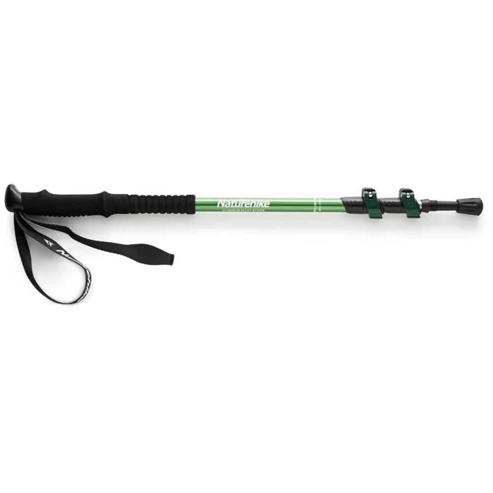Треккинговая палка Naturehike ST 01 6061 (3-секции) NH17D001-Z (62-135cm), артикул NH17D001-Z, цвет Зеленый