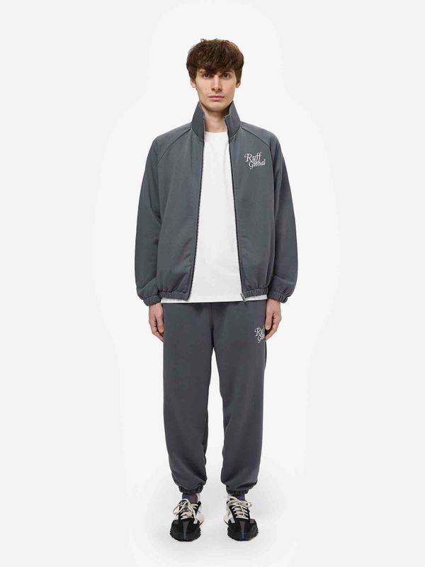 Толстовка Full Zip темно-серая - фото 4