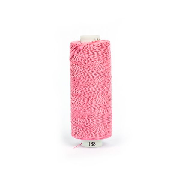 Нитки швейные бытовые Ideal 40/2, 366 м / 10 кат., 168 розовый