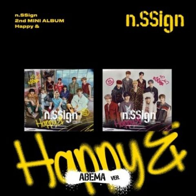 Альбом N.SSIGN - HAPPY & 2nd Mini Album ABEMA 2 Version SET