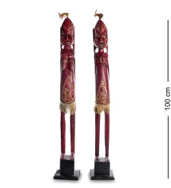 Decor and Gift 22-070 Статуэтка «Асмат» н-р из двух, 100 см