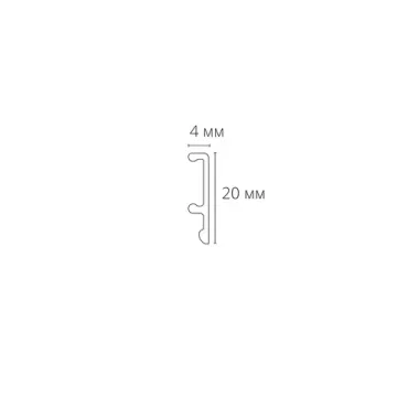 Декоративная вставка для шинопровода 3метр A474306V черный Linea Arte Lamp