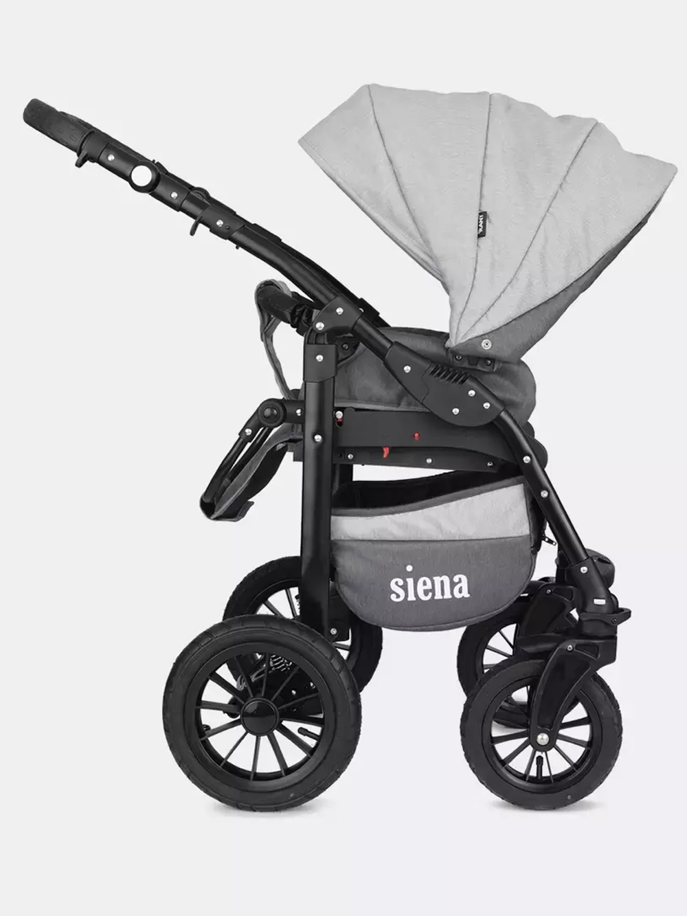 Коляска SIENA   (BartPlast) 04 графит-серый