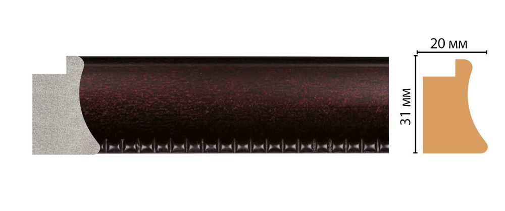 Багет Decomaster FM7-1 31*20*2850мм