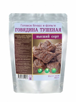 Говядина тушеная богатырская, высший сорт 250 г