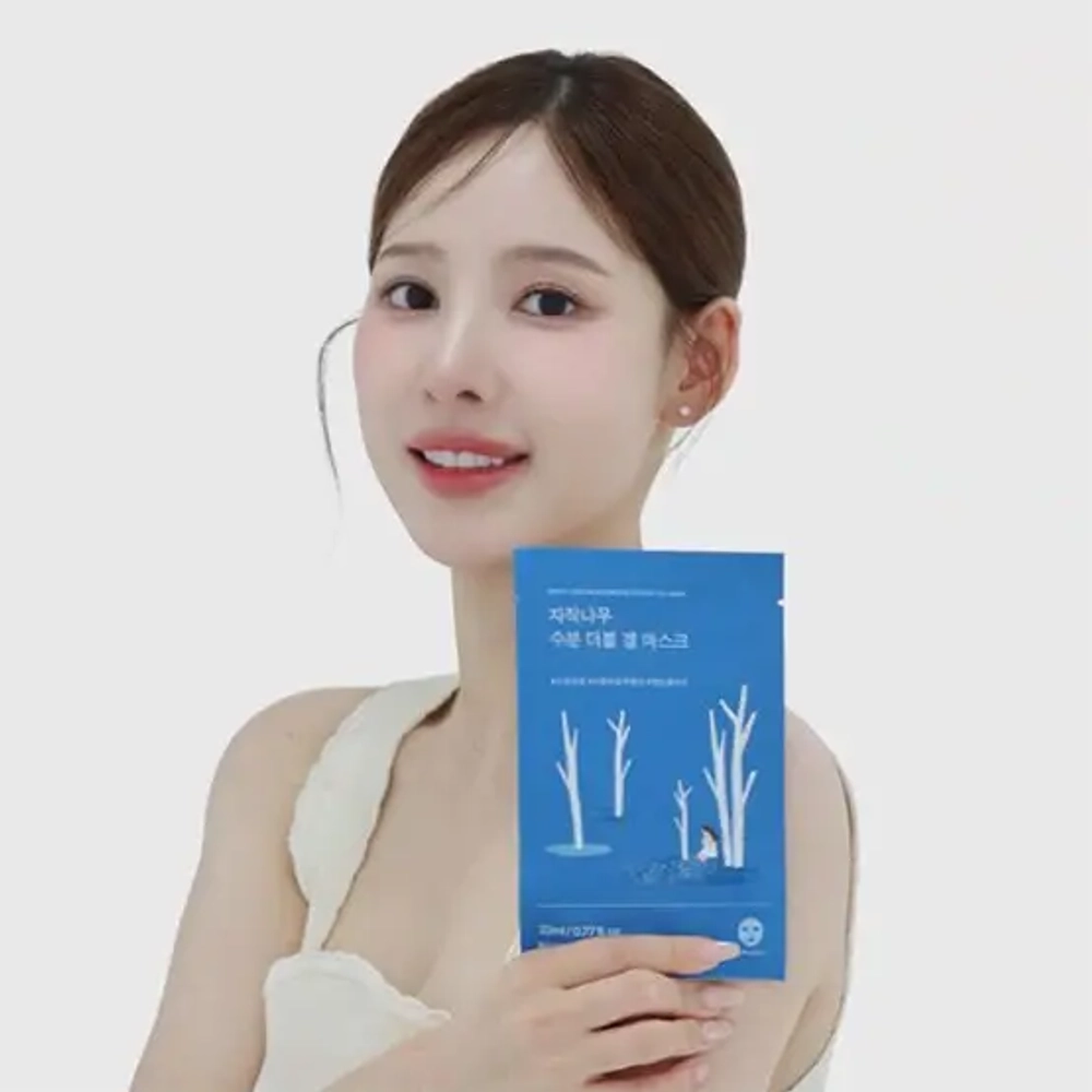 Round Lab Birch Juice Moisturizing Double Gel Mask 1шт/23ml