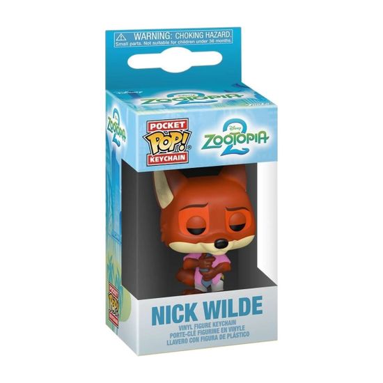 Брелок Funko Pocket POP! Disney Zootopia 2 Nick Wilde 86641 — фото 2