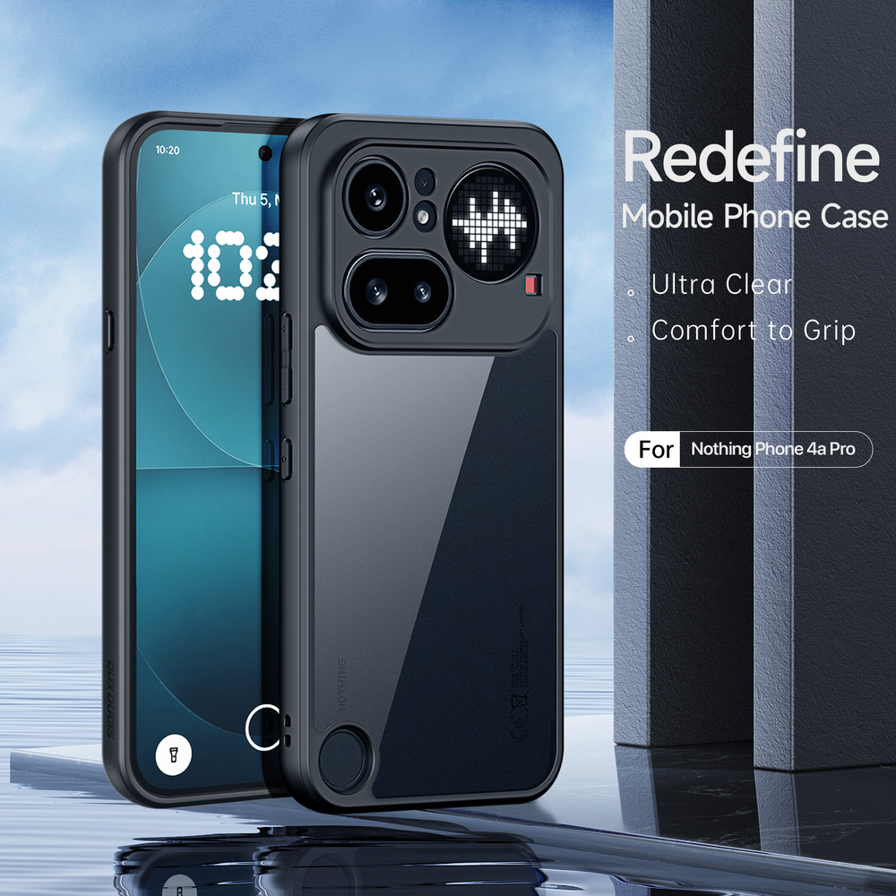 Тонкий прозрачный чехол для Nothing Phone 4a Pro, серия Aimo Series от Dux Ducis