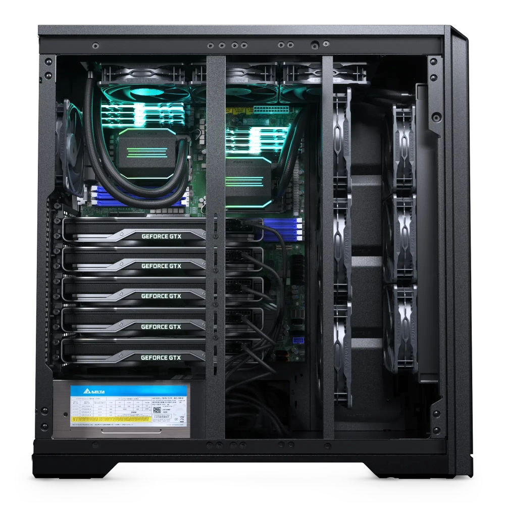 Рабочая станция FIRESTRIKE PRO AMD EPYC 7663 56 ядер / 2x NVIDIA GeForce RTX 3090 24GB (48GB) / 64ГБ DDR4 ECC / SSD 2ТБ / БП 1200W