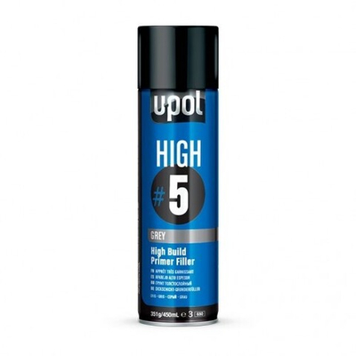 U-POL HIGH#5 ГРУНТ ТОЛСТОСЛОЙНЫЙ серый 450мл
