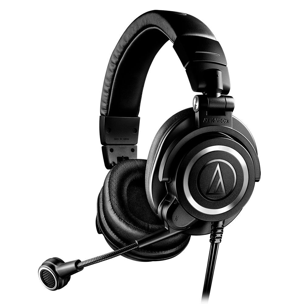 Наушники Audio-Technica ATH-M50xSTS, черный