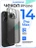 Чехол накладка iPhone 14 Pro Max 6.7" Gurdini силикон Ultra Twin 1 mm с защитой камеры серый