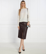 Хлопковый свитер Max Mara Leisure - кремовый(163610476)
