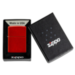 Зажигалка Zippo Classic и покрытием Metallic Red