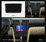 Штатная магнитола для VOLKSWAGEN / SKODA / SEAT 2003-2015 (Golf V-VI, Passat B6-B7, Tiguan и др.) KUBERG OL-9972-P
