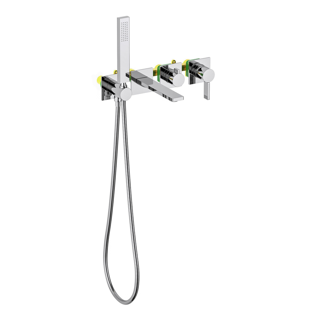Смеситель для ванны встроенный Caisa 9014/00YSM Хром