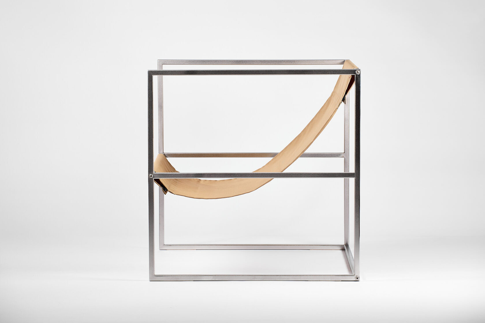 Уличное кресло TESS Outdoor Chair stainless / taupe textile (Up!Flame)