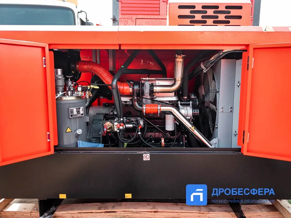 Дизельный винтовой компрессор LVSK530-15DS BAYSAR