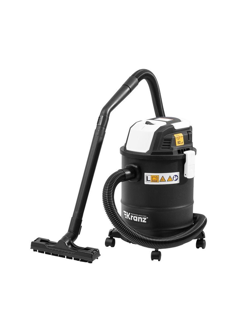 Пылесос строительный KR15 1200Вт 15л 4м Kranz KR-16-1115