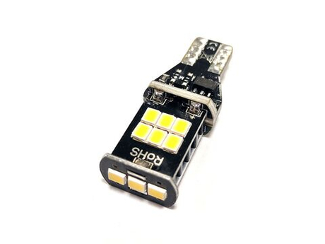 Светодиодная лампа W16W T15-11W-2835-15SMD-PY-8G (белый), 1шт