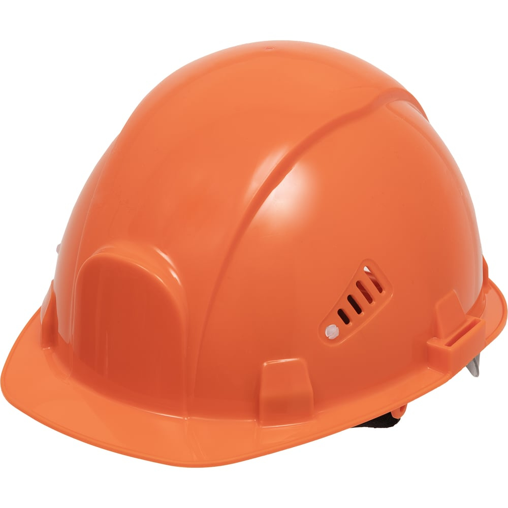 Каска защитная Gigant Fit, храповая регулировка, оранжевая GHF-21