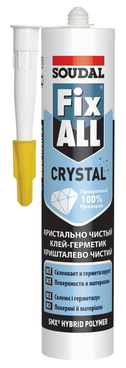 Soudal Fix All Фикс Алл FLEXI ГИБРИДНЫЙ КЛЕЙ-ГЕРМЕТИК белый 290мл