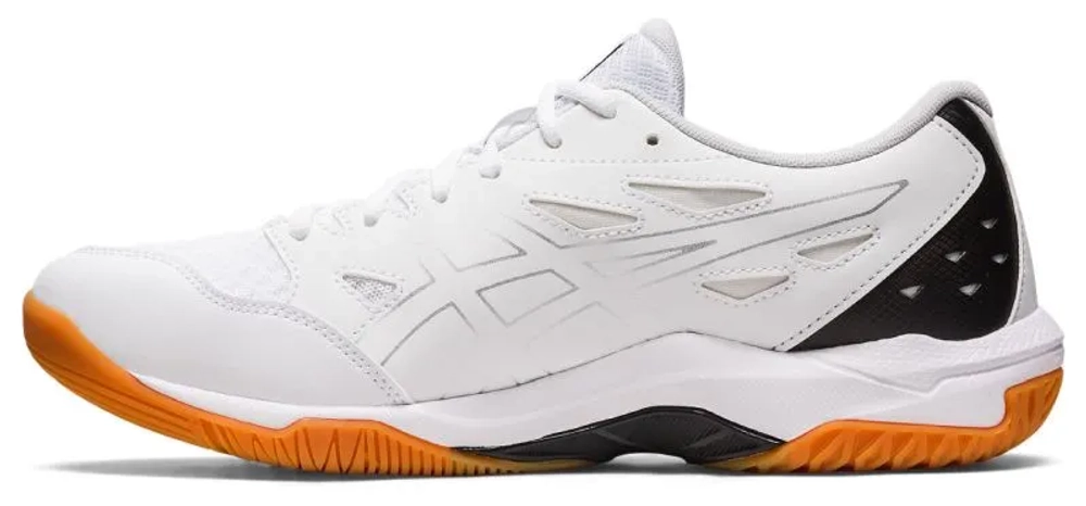 Мужские кроссовки для сквоша/бадминтона Asics Gel-Rocket 11 - white/pure silver