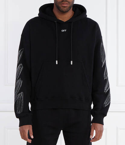 Худи OFF-WHITE - черный(OMBB085S 24FLE008)