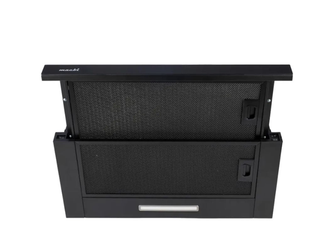 Вытяжка кухонная MACBI MTF60-3 (BLACK) черн,встраив 800м3/ч