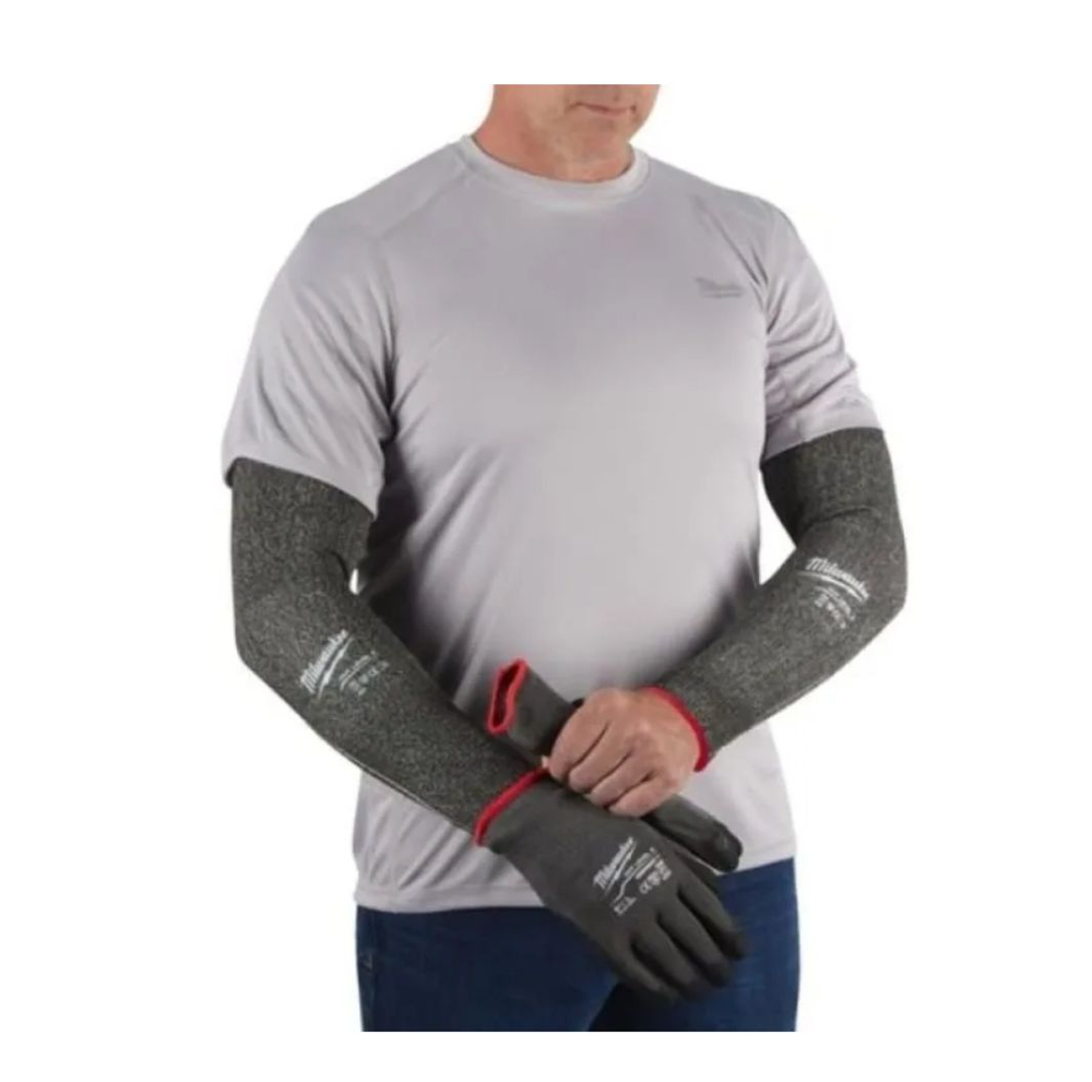 Нарукавники с защитой от порезов Cut level, 5/E, 45 см, Milwaukee 4932479937