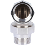 Американка STOUT никелированная угловая 1 1/2" ВР/НР O-Ring уплотнение
