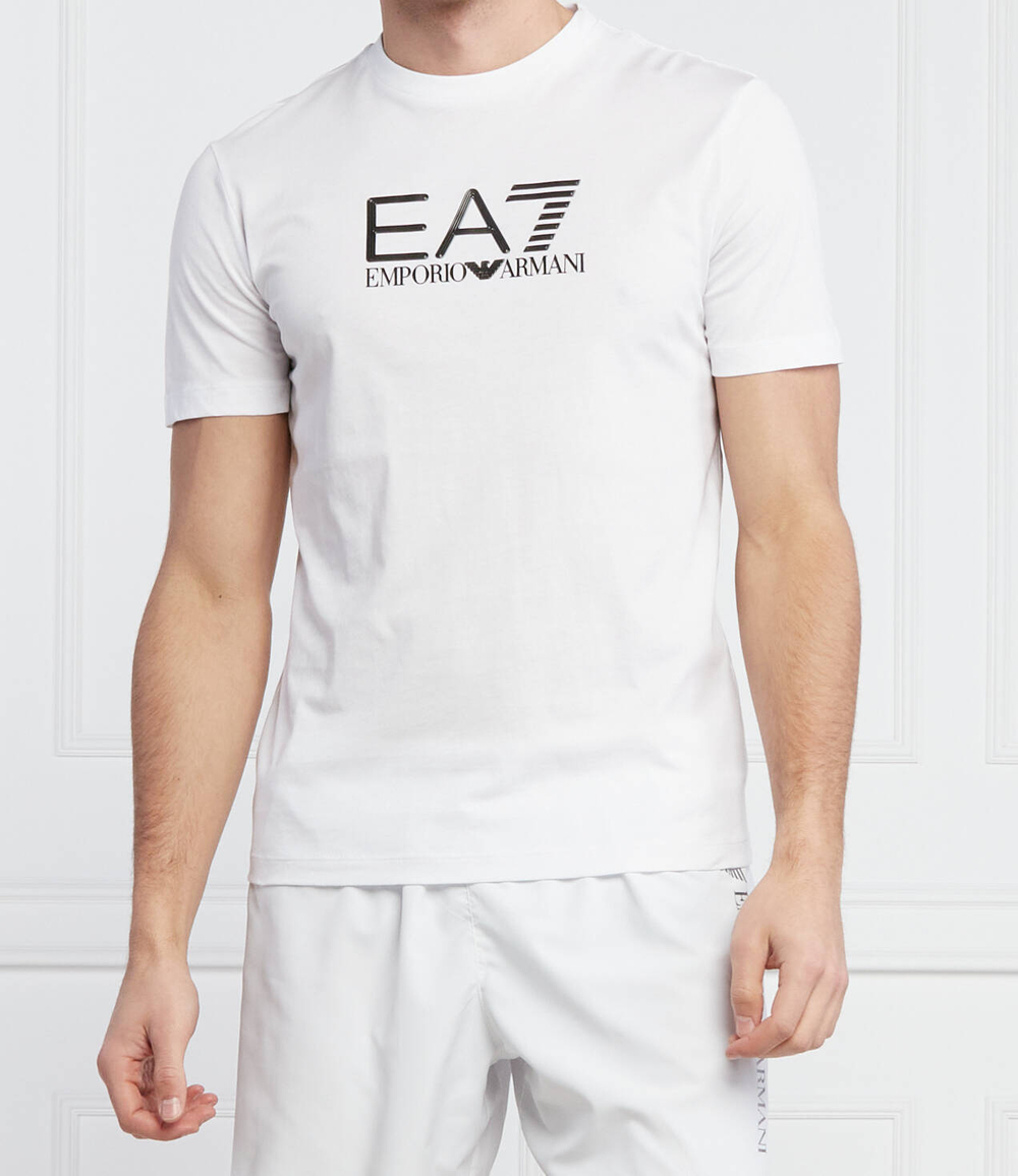 футболка EA7 - белый(3LPT71 PJM9Z)