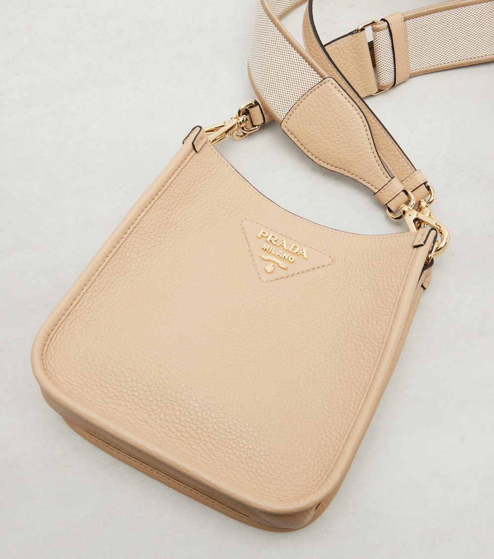 Cумка Prada Mini Leather Shoulder "Beige"