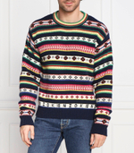Хлопковый свитер Kenzo - темно-синий(FC65PU3173CH)