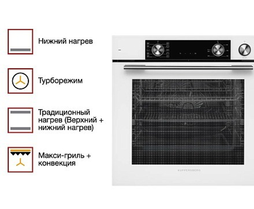 Духовой шкаф Kuppersberg KSO 610 W