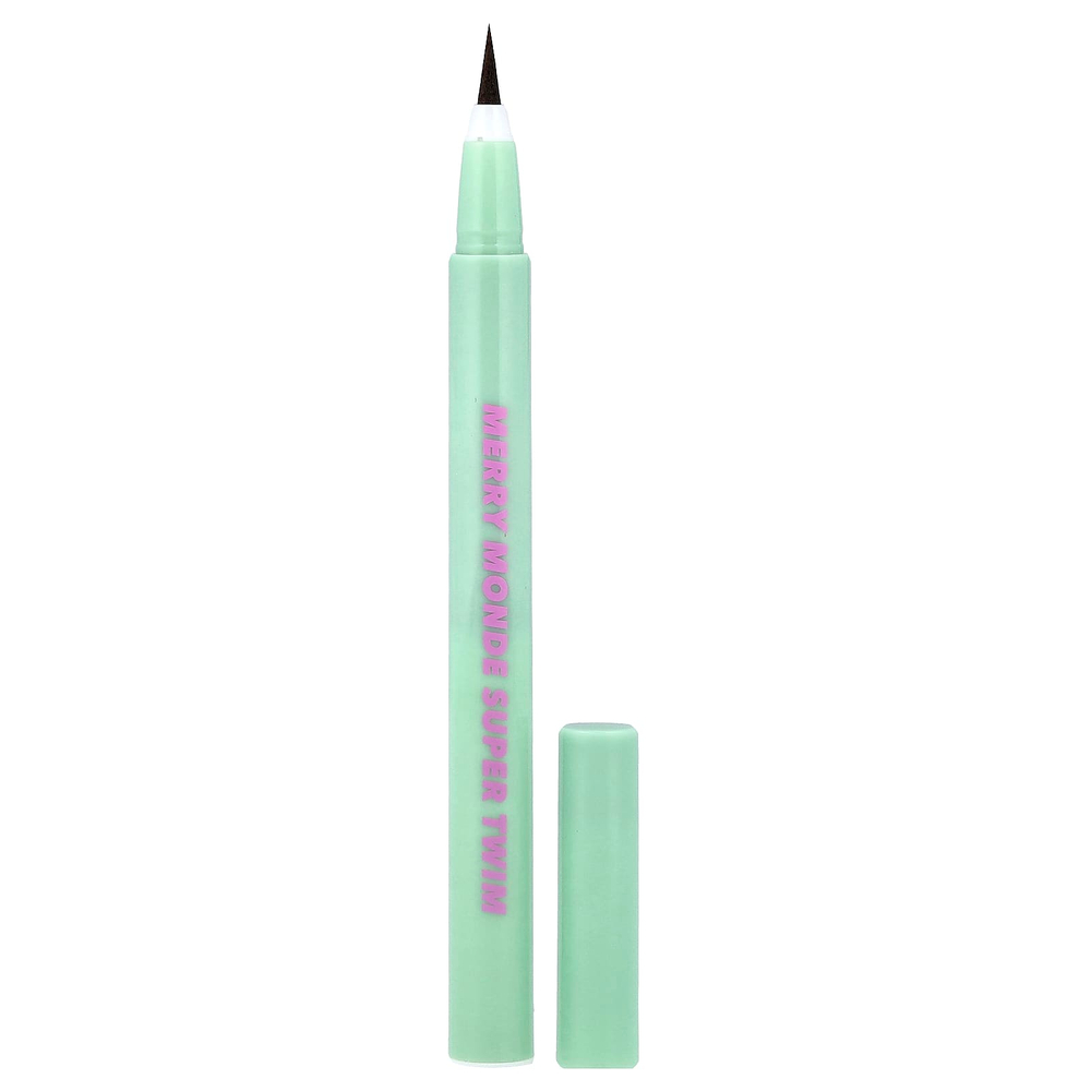 Merrymonde, Super Twim Pen Eyeliner, 05 коричневый мокко, 0,5 мл (0,02 жидк. Унции)