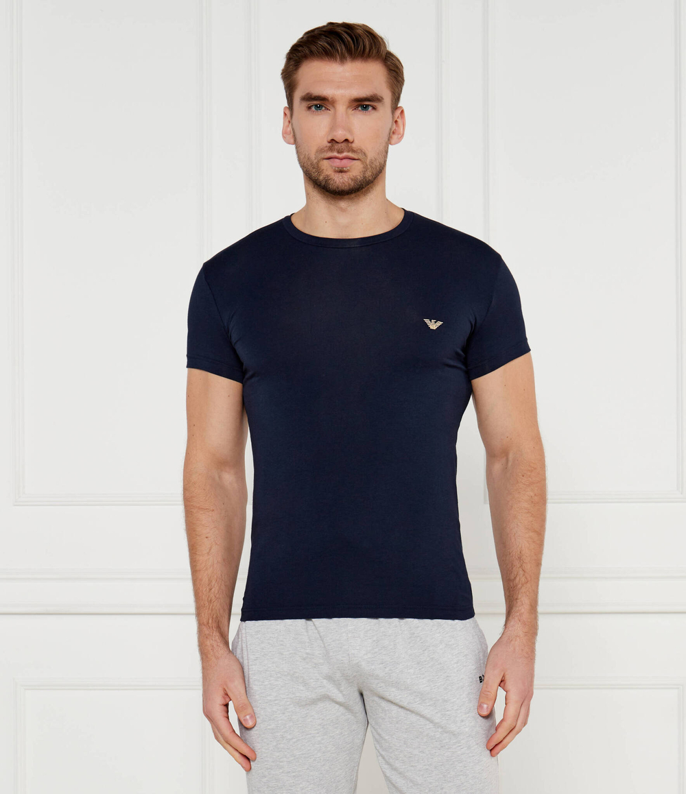 Футболка Emporio Armani - темно-синий(111035 4F512)