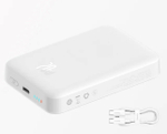 Внешний аккумулятор с магнитом повербанк PowerBank 20000mAh 20W белый Magnetik Mini BASEUS РРСХМ20