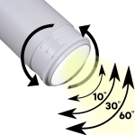 06650-9.3-LED10/20/30W CCT WT светильник трековый Reluce, LED