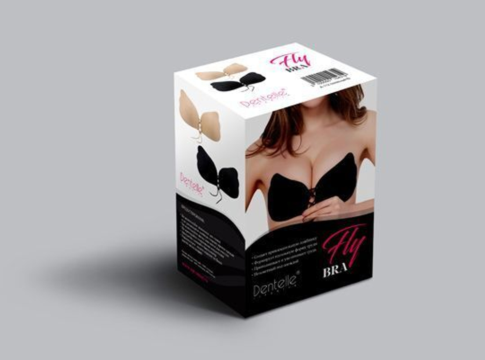 Бюстгальтер-невидимка Fly Bra (Размер: C) (Цвет: телесный)