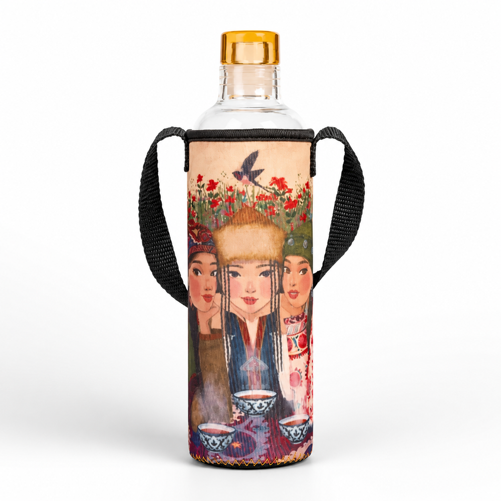 Бутылка стеклянная Кешкi Шәй