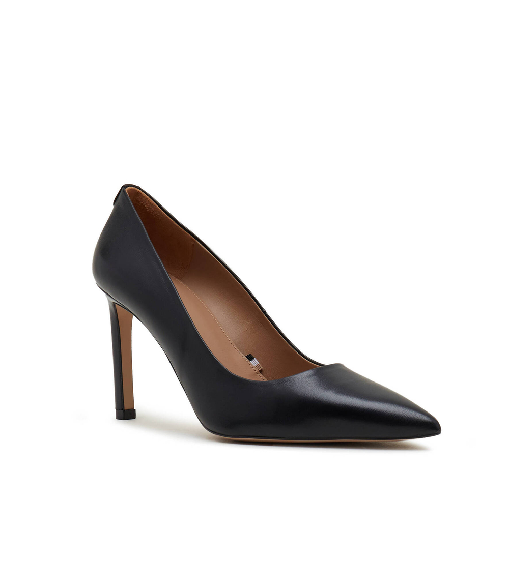 Кожаные туфли на шпильках janet pump BOSS BLACK - черный(50504280)